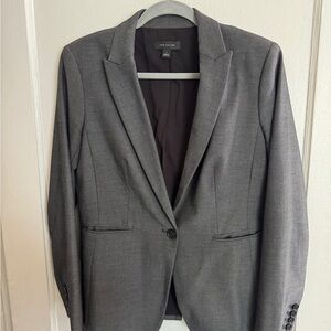 Ann Taylor Gray Suit Jacket